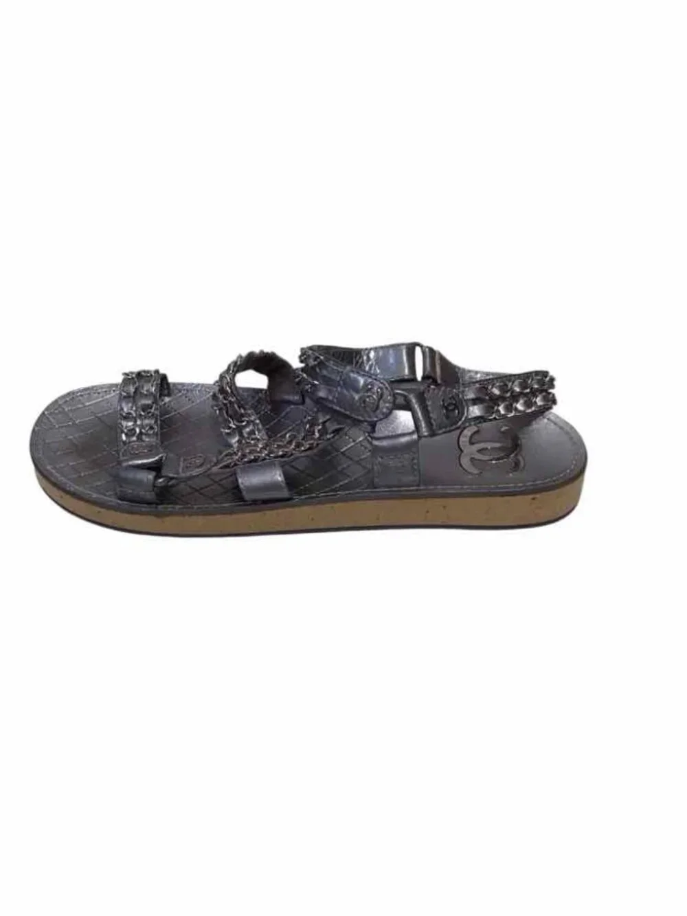 Chanel Silver Size 39 1/2 Shoes